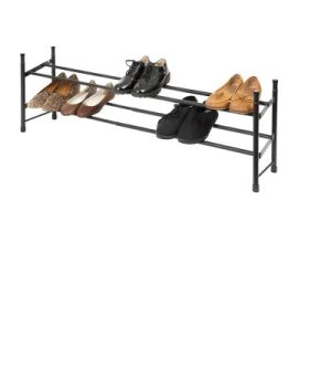 Stilito Stackable Shoe Rack Black
