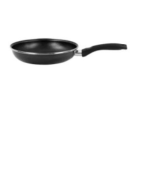Non-Stick Frying Pan Enamel Steel 20cm Black