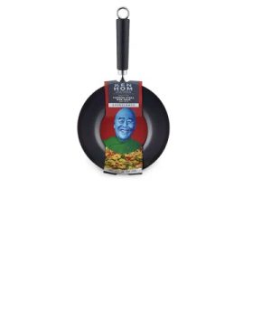 Excellence Non-Stick Carbon Steel Wok 20cm