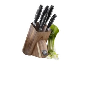 Kingston Rivited Knife Block 5 Piece