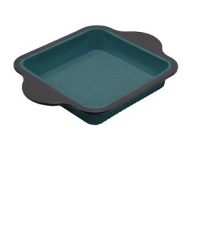 Smart Flex Silicone Cake Pan Square Blue