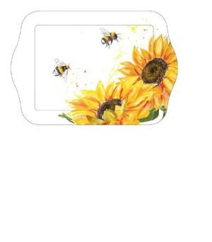 Mini Trinket Tray Sunflower Bee
