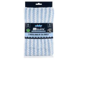 Super Soak Tea Towel x 2 Blue