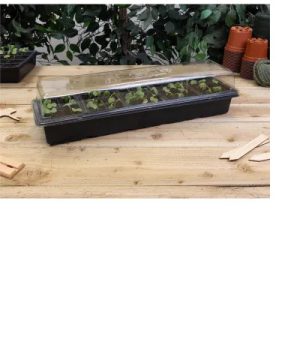 Windowsill Greenhouse Propagator Black