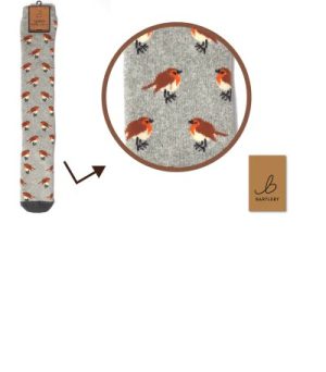 Welly Socks Ladies Robins