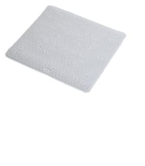 Teviot Shower Mat 55 x 55cm White