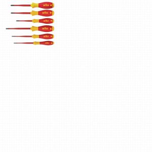 SoftFinish® electric SL/PH/PZS Screwdriver Set, 6 Piece