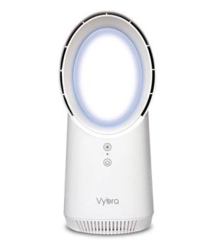 Solo – Rechargeable Bladeless & Cordless Desktop Fan White