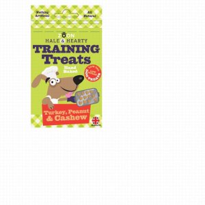 Hale & Hearty Turkey, Peanut & Cashew Training Treats 50g