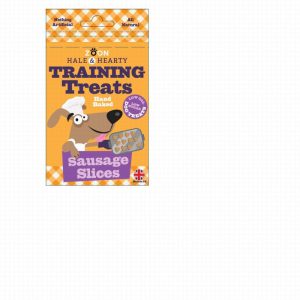 Hale & Hearty Sausage Slices Training Treats 50g