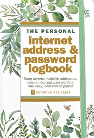 Eucalyptus Internet Address & Password Logbook