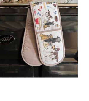 Dogs and Treats Double Oven Glove