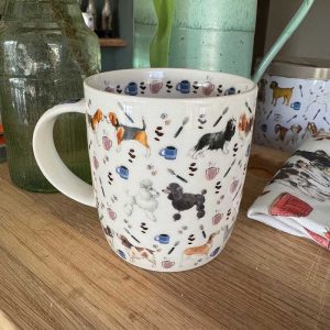 Dog and Coffee Mug