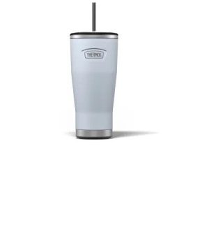 Icon Cold Cup + Straw Pastel Blue