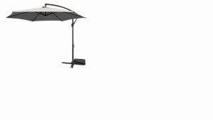 Aluminium Cantilever Parasol 3m Grey