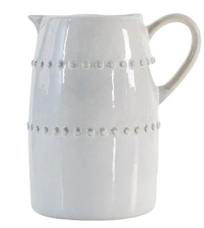 organic beaded jug