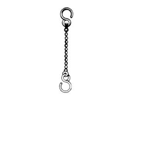 Bath Chain Ball Chrome 450mm