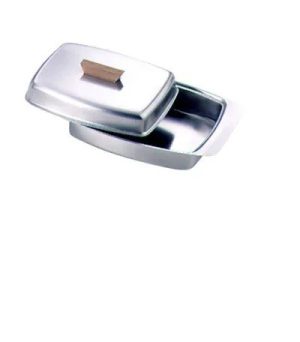 Butter Dish With Wooden Knob