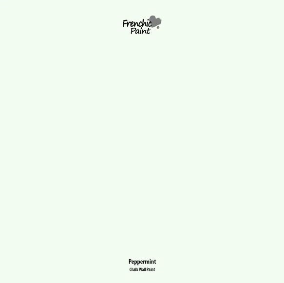 frenchic peppermint peel & stick paint sample