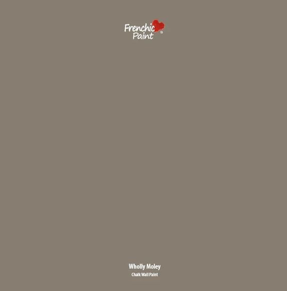 frenchic wholley moley peel & stick paint sample