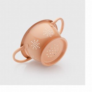 Terracotta Clay Mini Stainless Stainless Steel Colander