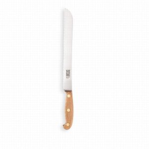 Heritage Oak Sheffield Made Bread Knife 23cm