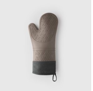 Steamproof Silicone Oven Glove, Grey