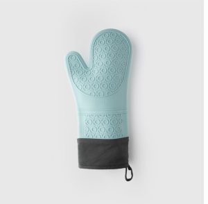Steamproof Silicone Oven Glove, Aqua