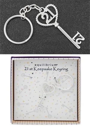 Keepsakes Keyring 21st