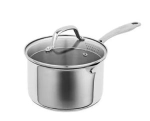 Kuhn Rikon Allround Plus 16cm Saucepan with Draining Lid