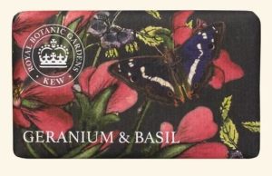 Kew Gardens Geranium and Basil Soap