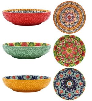 Tuscany Ceramic Deco Bowl Large