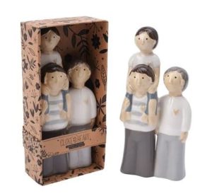 Close At Heart Grandad, Dad And Son Figure
