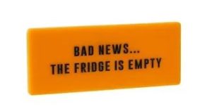 It’s A Sign ‘Bad News…’ Fridge Magnet