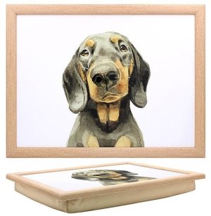 Licks & Kisses Dachschund Laptray