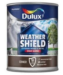 Weathershield Exterior Gloss Conker 750ml