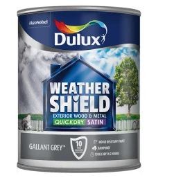 Weathershield Exterior Satin Gallant Grey 750ml