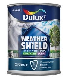 Weathershield Exterior Satin Oxford Blue 750ml