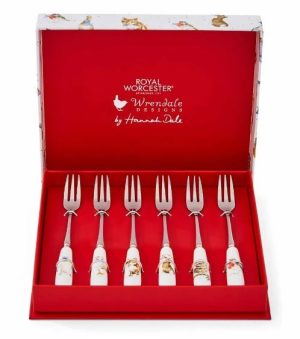 Wrendale Designs Christmas Pastry Forks
