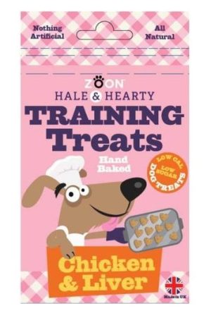 Hale & Hearty Chicken & Liver Training Treats 50g