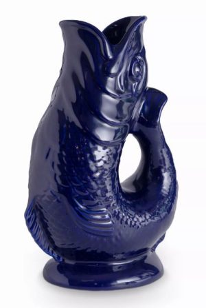 The Wade Fish Jug in Cobalt 1.2 Litre