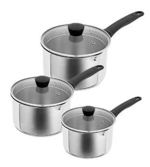 Kuhn Rikon Classic Plus Stainless Steel Induction Safe 3-Piece S