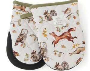 Microwave Mini Mitts Forest Fable