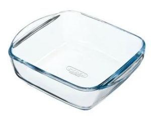 Pyrex Airfryer Dish + Handle Square 20 x 17cm