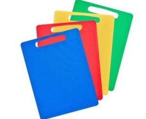 Chopping Boards Large Multi-Coloured x 4