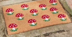 Shrooms! Decoir Mat 45 x 75cm