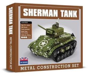 Sherman Tank Metal Construction Set