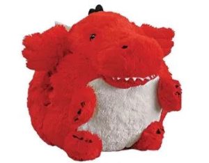 Giant Cozy Handwarmer Soft and Cuddly Dragon Toy