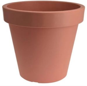 Plastic Flower Pot Terracotta 35cm