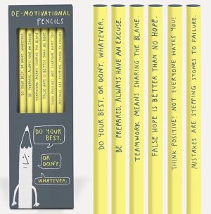 De-Motivational Pencils